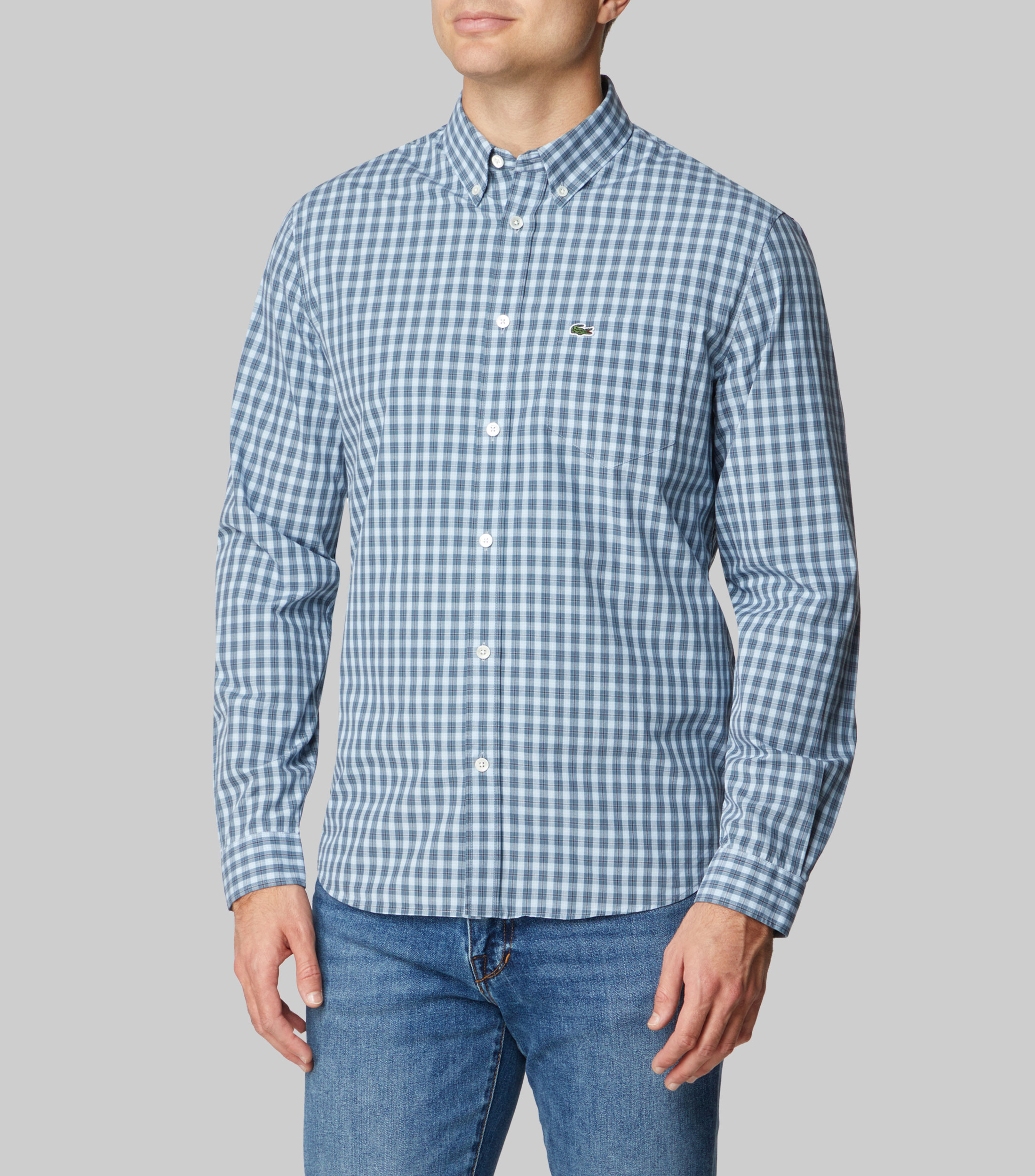Camisa cuadros lacoste new arrivals